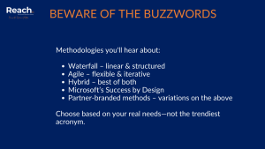 Buzzwords for Dynamics 365 Implementation